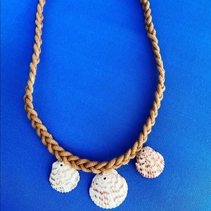 Handmade necklace seashells